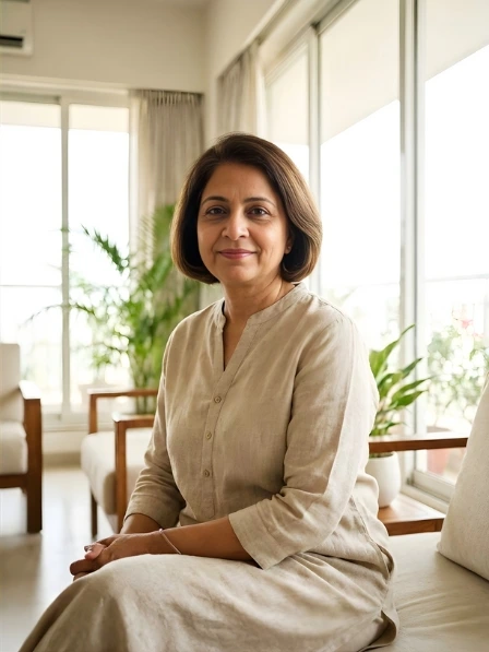 Portrait of confident midlife woman